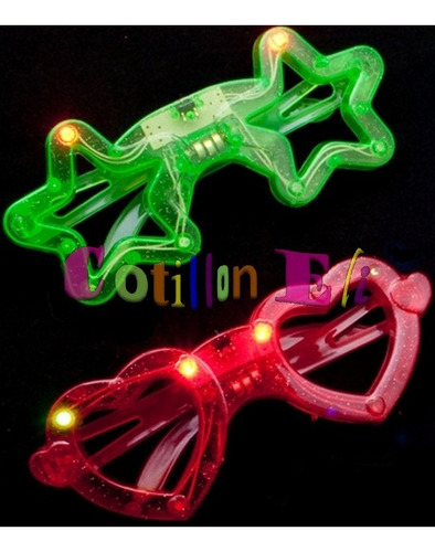 Pack 80 Anteojos Cotillon Luminoso . Modelos Varios.