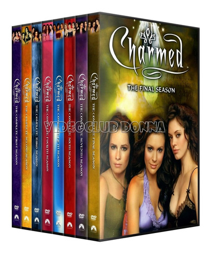 Charmed Serie Completa 8 Temporadas 1/2/3/4/5/6/7/8 Pack Dvd