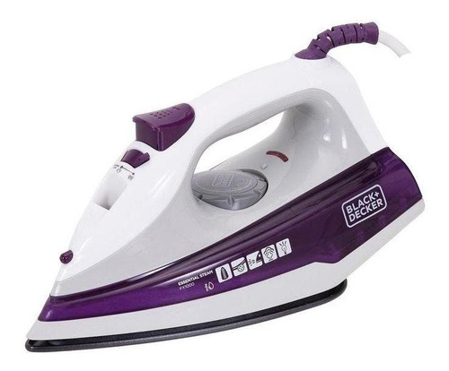Ferro A Vapor Fx1000 1200w 127v - Black+decker