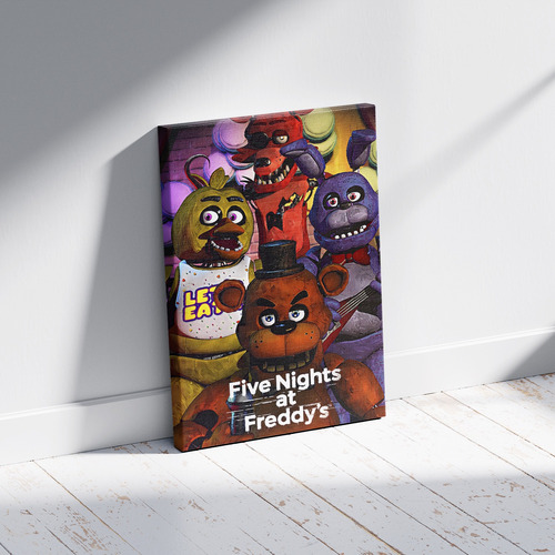 Cuadro - Poster Five Nights At Freddy's 60 X 40