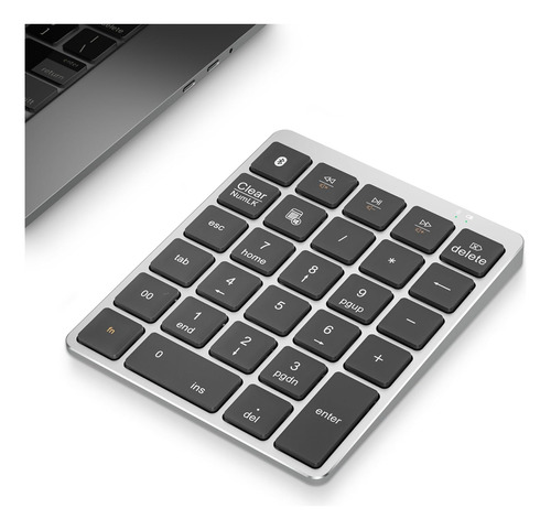 Teclado Numérico Inalámbrico Bluetooth Numpad De 28 Teclas, 