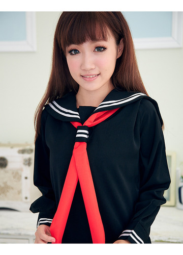 Sailing Suit Pleated Skirt Soft Girl Suit Jk Uniform