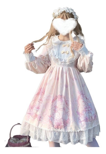 Vestido De Cosplay Original De Harajuku Lolita Cat Soft De D