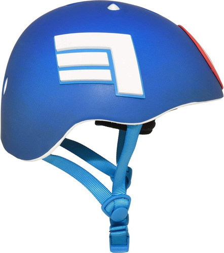 Imagen 6 de 10 de Casco Protector Capitan América Niños 3 A 7 Bicicleta Skate