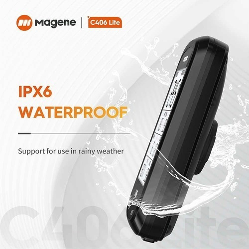 Imagen 2 de 4 de Computadora Bicicleta Magene C406 Gps Ant+ Velocimetro