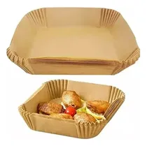 Comprar Bandeja Molde Papel X100 Freidora Aire Antiadherente 16cm