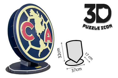 Sockers 16300 Escudo 3d Del Club America Producto