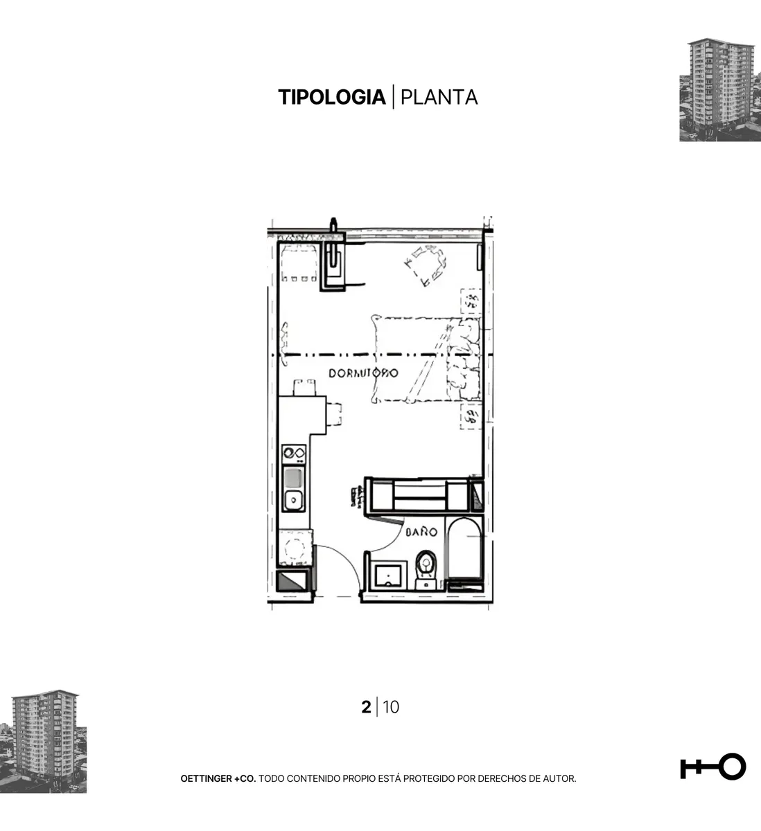 Imagen 2 de 12 de Departamento En Arriendo - Torre Nueva Ohiggins