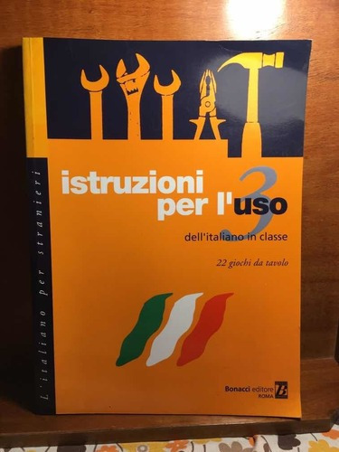Imagen 1 de 1 de Istruzioni Per Luso Dellitaliano In Classe 3 - Bonacci