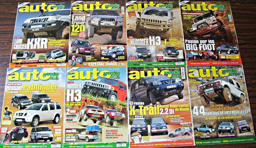 Imagen 5 de 10 de Lote Colección De 73 Revistas Rústicos Autoverde 4x4 Español