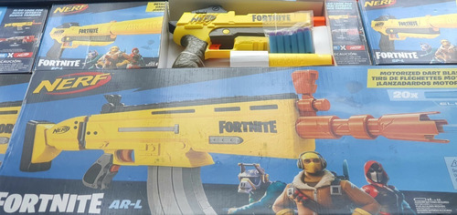 Imagen 3 de 8 de Pistolas Nerf Fortnite Originales Sp-l Americanas Ar-l Ts