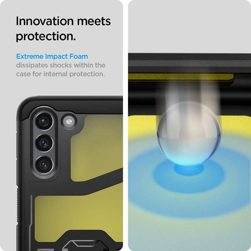 Imagen 4 de 9 de Funda Spigen Samsung S21 5g Tough Armor Military Grade