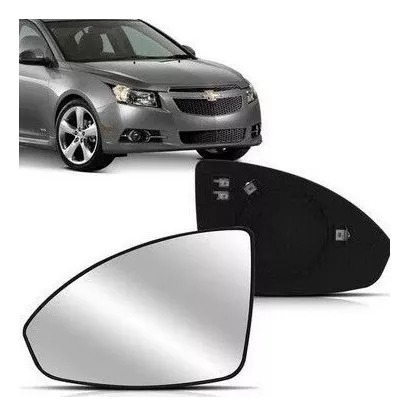 Lente Retrovisor Esquerdo Com Desembaçador Cruze 96893022