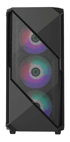 Chasis Caja Gamemax Revolt Gabinete Gaming Rgb Mid Tower Atx