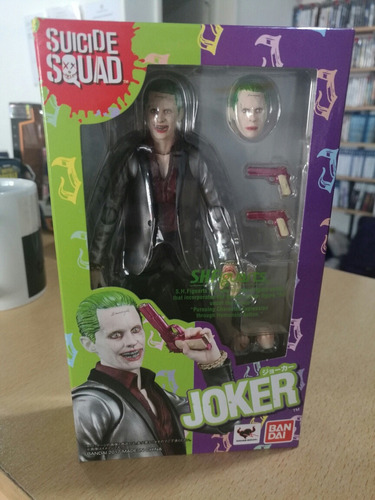 Figura Original Joker S.h. Figuarts Bandai Nueva!!!
