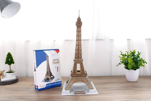 Puzzle 3d Eiffel Tower C044h 39 Pcs - Cubicfun