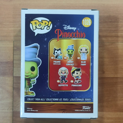 Imagen 4 de 4 de ..:: Funko Pop Disney Pinocchio ::.. Jiminy Cricket 1026