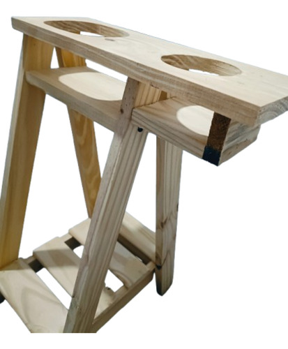 Mesa Matera Premium Auxiliar Plegable Madera Pino 1