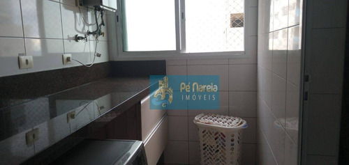 Imagem 28 de 30 de Apartamento Com 3 Dormitórios À Venda, 140 M² Por R$ 740.000,00 - Canto Do Forte - Praia Grande/sp - Ap0855