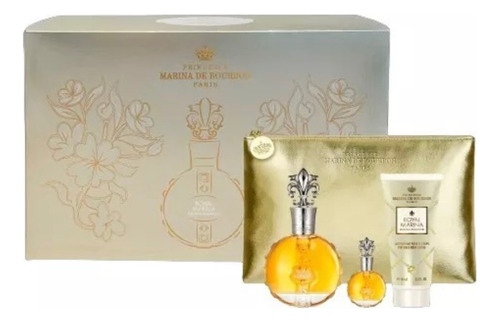 Marina De Boubon Diamond Perfume 100ml+7.5ml+100ml Lotion Volume Da Unidade 100 Ml
