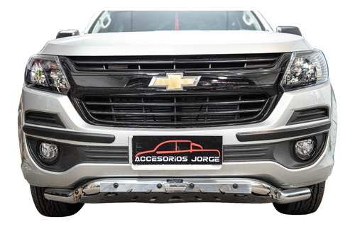Defensa Talampaya Cromada Bepo Para Chevrolet S10 2012/2017