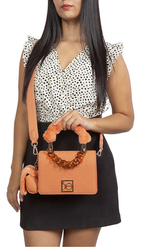 Bolsa Briefcase Cloe Viceni I Chica Color Naranja