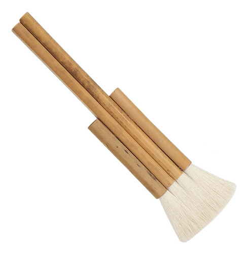 Pincel Para Pintar Con Acuarela, Pelo De Cabra, 4 Filas