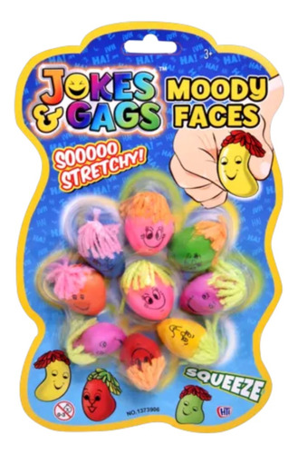 Jokes & Gags Squishy Caras Expresivas Moldeables X8 Original