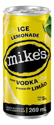 Drink Pronto Mike's Hard Lemonade Limão Lata 269ml Mike