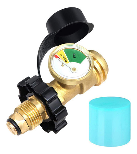Adaptador De Manómetro Lp Gas Tank Pol Qcc1 Type1