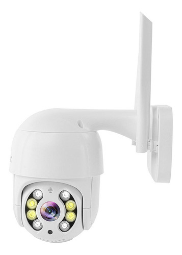 Imagen 3 de 11 de Cámara De Seguridad Ip Wifi Gadnic Domo Full Hd Motorizada Color Blanco