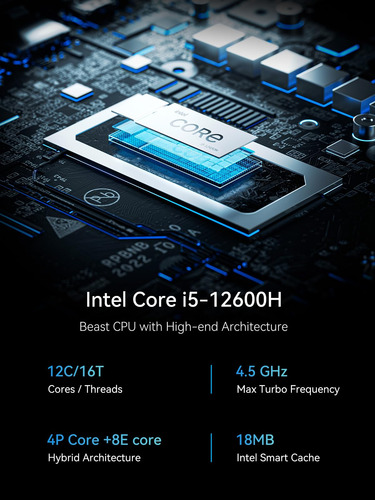 Minisforum Ms-01 Mini Computadora Barebone Con Intel Core I5