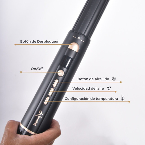 Cepillo Secador Karmiel Tipo Dyson Prostyler 6 En 1