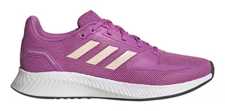 Tenis Running adidas Run Falcon 2.0 -morado-blanco