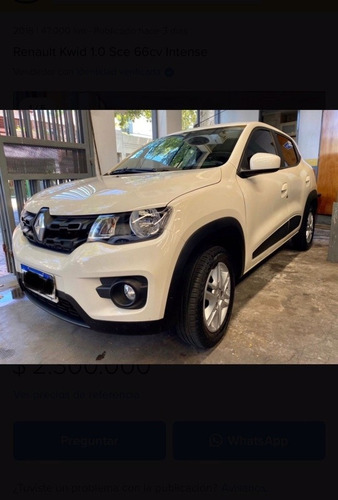 Imagen 1 de 15 de Renault Kwid 2018 1.0 Sce 66cv Intense