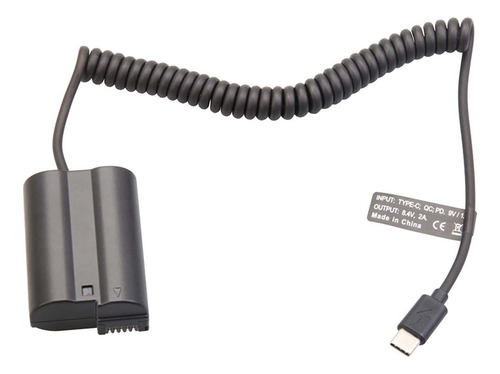 Tipo C Con Batería Simulada De Cable En El15 Para Nikon Z7
