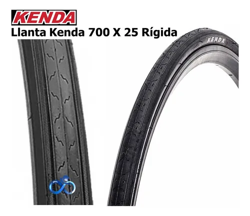 Llanta Bicicleta Kenda + Neumatico Gw 700x25 Ruta Coraza