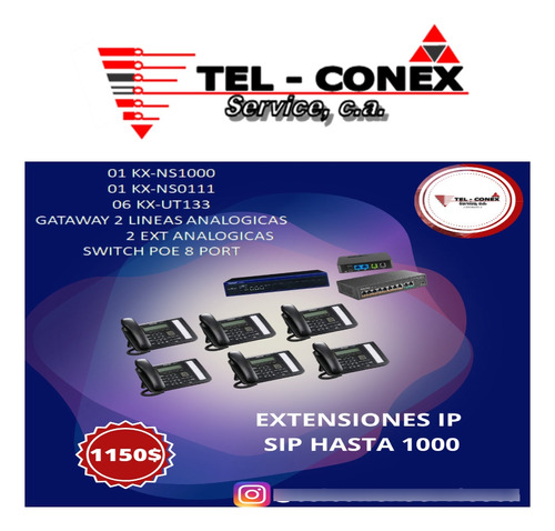 Servidor De Comunicacio Ip, Swith Poe Y Tlfs Gataway