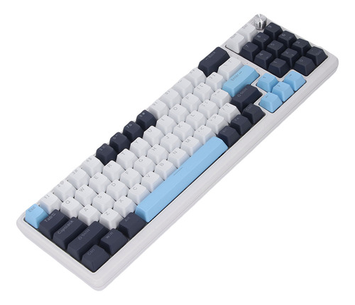 Teclado Mecânico Para Jogos 78 Teclas Rgb Retroiluminado Azu