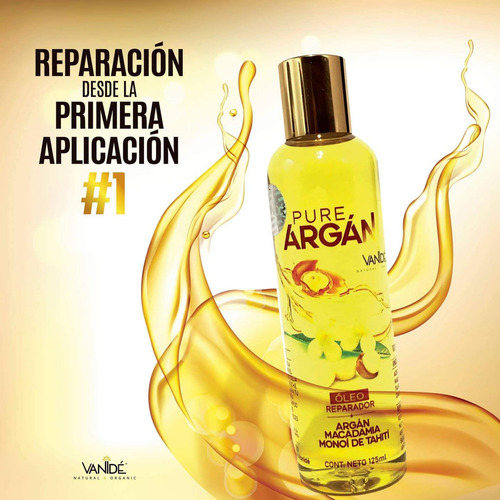 Óleo Reparador Pure Argán 2 Piezas