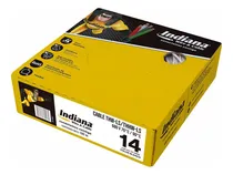 Comprar Cable De Cobre Cal. 14 Thw 90ºc 100 Mts Indiana Cubierta Blanco