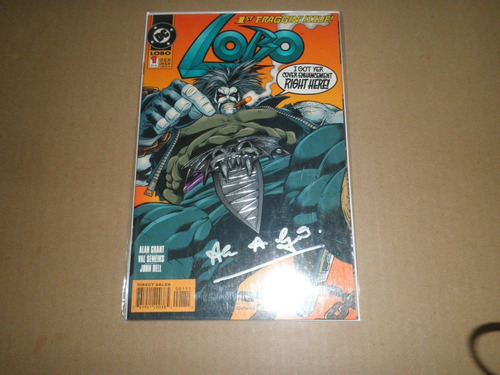 Lobo #1 Dc Ingles Firmado Alan Grant (Usado)