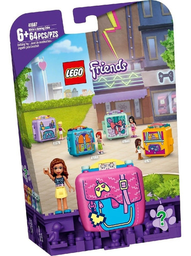 Lego Friends Cubo De Jogos Da Olivia Quantidade de peças 64