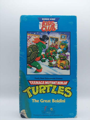 Tmnt The Great Bodini Vhs