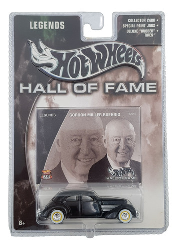 Hot Wheels Hall Of Fame Legends Gordon Miller Buehrig