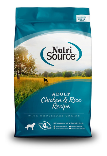 Nutri Source Adulto Chicken & Rice 5lb Alimento Para Perros