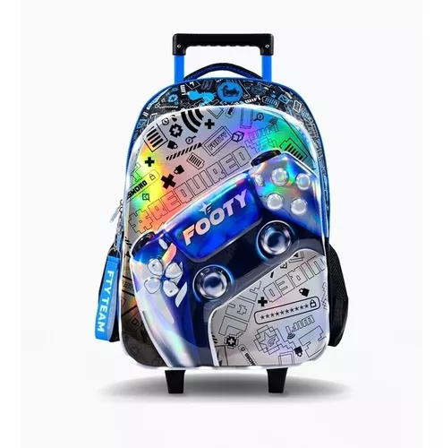 Mochila Carro Footy Pop It 18 F1901 Nena Escolar Mapleweb