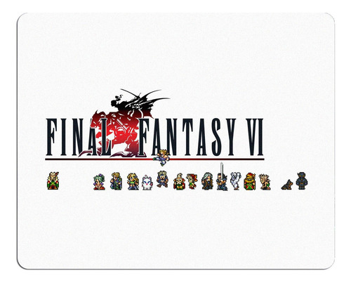 Aeiniwer Final Fantasy Vi Mousepad - Final Fantasy 6 Mous