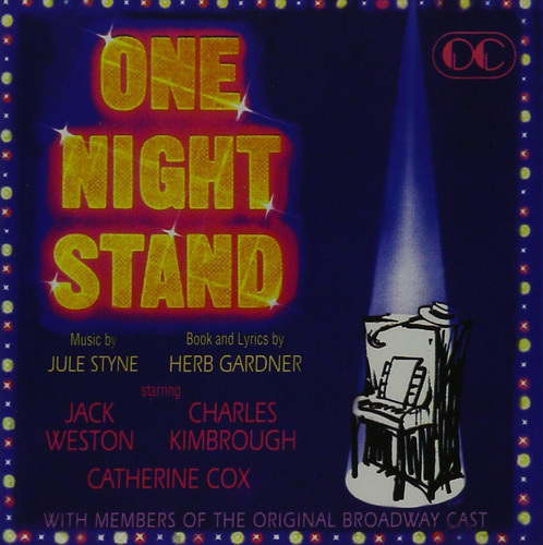 Cd: One Night Stand (reparto Original De Broadway)