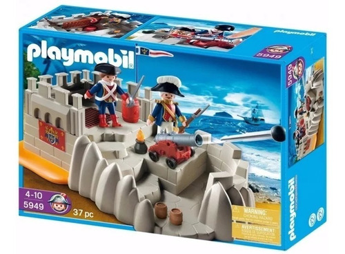 Fortaleza Dos Soldados 36pçs Original Piratas Playmobil 5949